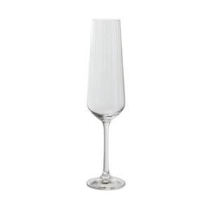 Dartington Cheers! Optic Set of 4 Champagne Flutes